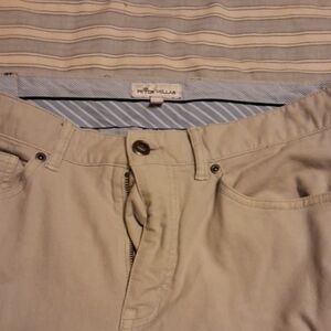 Peter Millar Men's Khaki Chinos